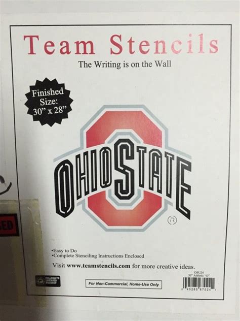 Ohio State Block O Stencil for Sale in Hilliard, OH - OfferUp