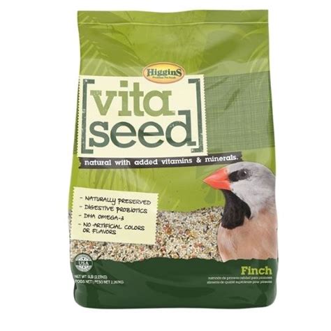 Vita Seed Finch Natural blend with added vitamins & minerals (5Lb ...