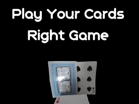 Play Your Cards Right - Book Talk Game | Teaching Resources