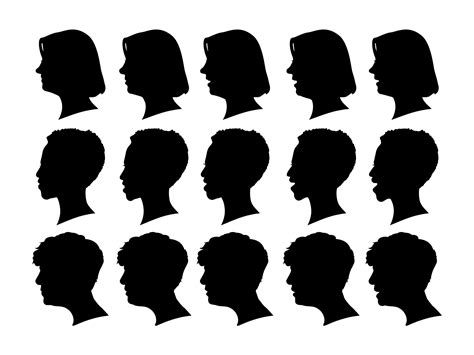 Talking Head Silhouette at GetDrawings | Free download