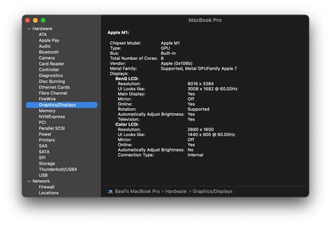 macos - MacBook Pro screen resolution confusion - Ask Different