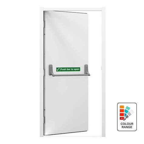 Budget Fire Exit Door | Latham's Steel Security Doors