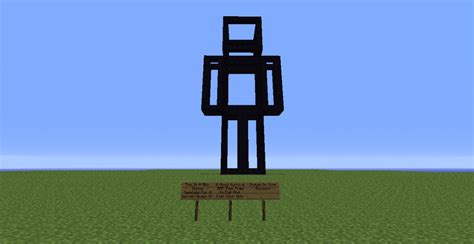 Skin Statue-Human Minecraft Map