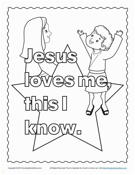 I Am Special to Jesus Coloring Pages | divyajanan