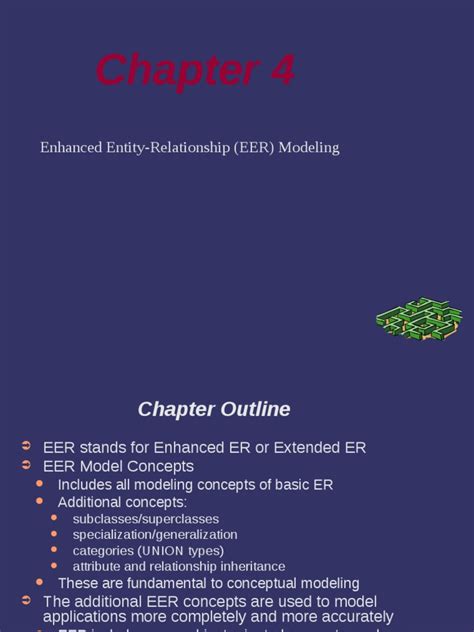 Ch4 EER Diagrams | PDF