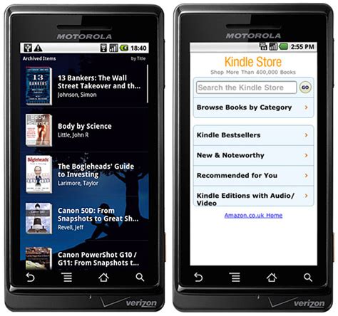 Android Kindle app updated with voice searching and notes – wirefresh