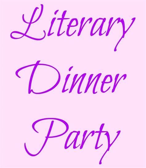 Literary Dinner Party Tag