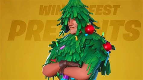 Fortnite tree skin: how to get the Christmas tree skin in Fortnite