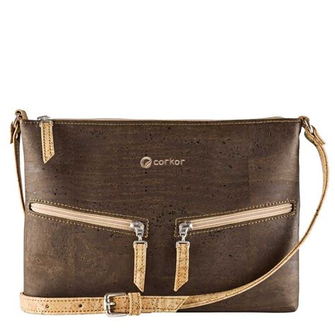 Corkor Cork Purse Crossbody Women Handbag from Portugal | Vegan Leather ...