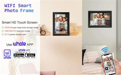 Amazon.com : Uhale 10.1 Inch Digital Picture Frame WiFi Digital Photo ...