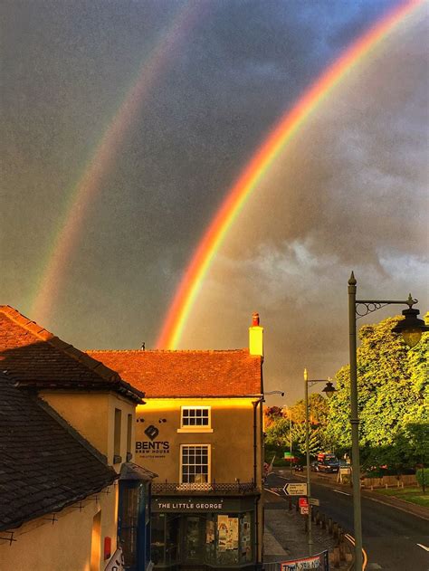 Downpours and double rainbows seen as thunderstorms hit the region | Shropshire Star