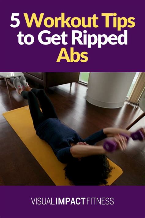Abs After 40 | 5 Workout Tips to Get Ripped Abs [Video] [Video] | Easy ab workout, Ripped abs ...