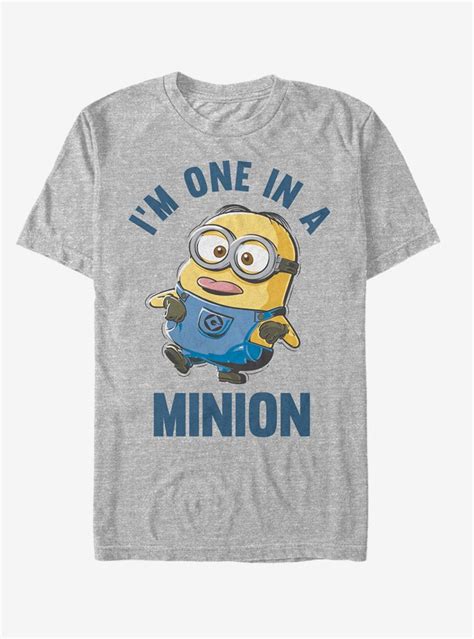 I'm One in Minion T-Shirt | Latest t shirt, Cheap shopping, Minions