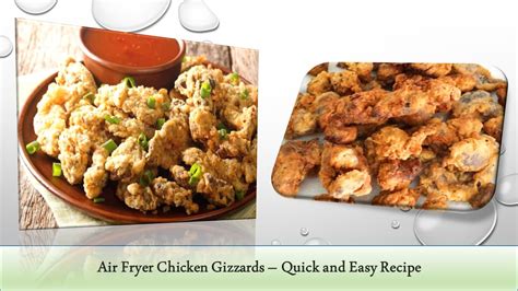 Air Fryer Chicken Gizzards – Quick and Easy Recipe