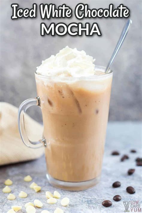 Iced White Chocolate Mocha (Starbucks Copycat) - Low Carb Yum