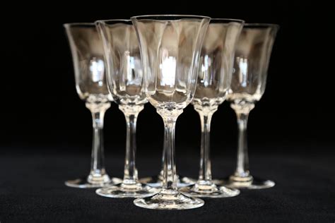 Lenox Crystal Wine Glasses Lenox Allure Optic Crystal