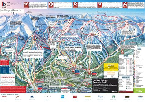 Breck, a much better honest trail map. : r/skiing