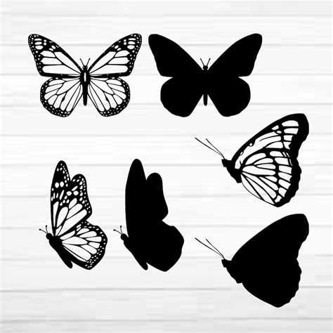 Layered Butterfly Bundle Cricut SVG Files Butterflies | Etsy