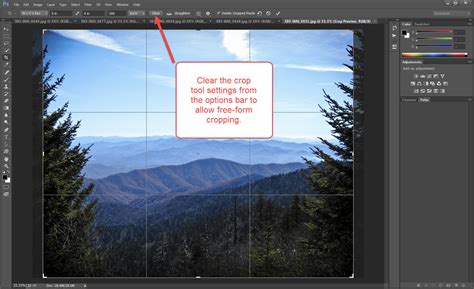 Fixing Problems With Photoshop's Crop Tool