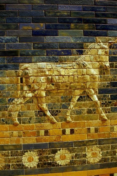 The Ancient World | Detail of the Ishtar Gate, Babylon