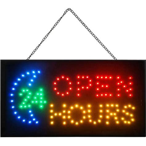 Ultra Bright LED Neon Open Sign, 19" x 10" Large Animated Motion ...