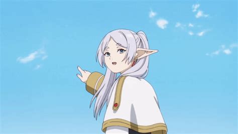 Frieren Sousou No Frieren GIF - Frieren Sousou no Frieren Pointing - Discover & Share GIFs