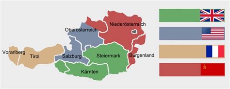 Allied Occupation of Austria in 1945. | Austria, History, Data visualization