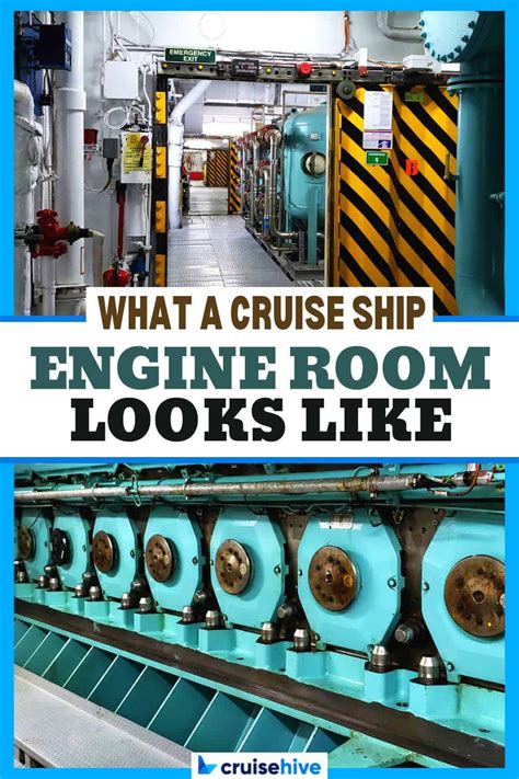 What a Cruise Ship Engine Room Looks Like