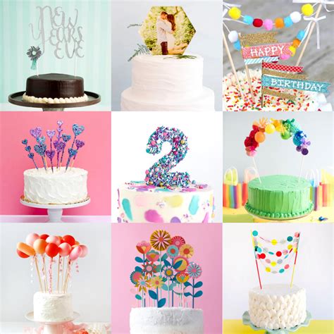 30+ DIY Cake Toppers That Will Impress Your Guests - DIY Candy