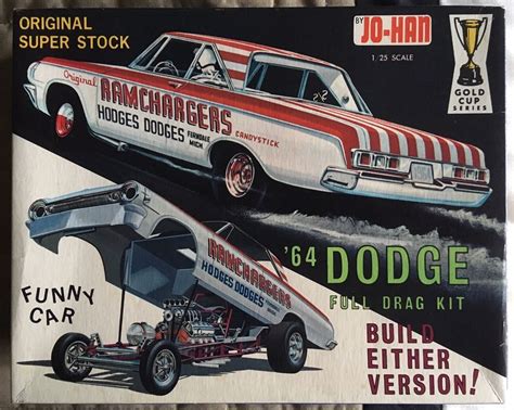 NHRA EXTREMELY RARE Vintage JO-HAN â64 DODGE DRAG FUNNY CAR AMAZING ...