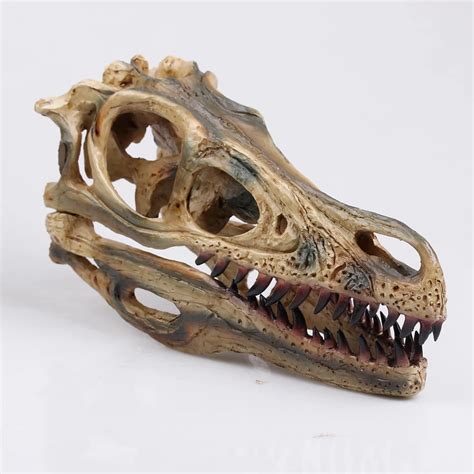 Aliexpress.com : Buy P Flame Velociraptor Dinosaur Skull Athlon Model ...