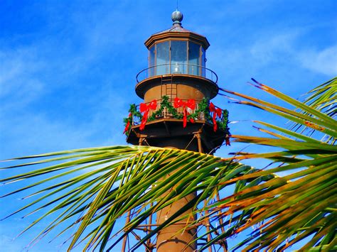 2560x1440 wallpaper | Florida, Lighthouse, Sanibel Island, sky ...