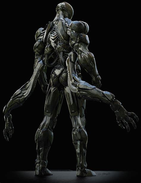 Jerad S. Marantz - Cyborg Arm Concept Art for Zack Snyders Justice Leauge