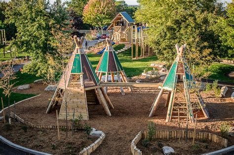 Montessori Playground Construction - Earthscape | Outdoor playground, Playground design ...