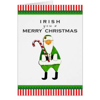 Irish You A Merry Christmas Cards | Zazzle