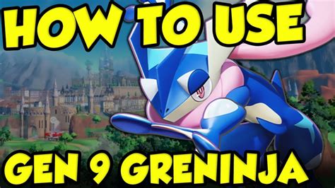 HOW TO USE GRENINJA! Best Greninja Moveset for Pokemon Scarlet and ...