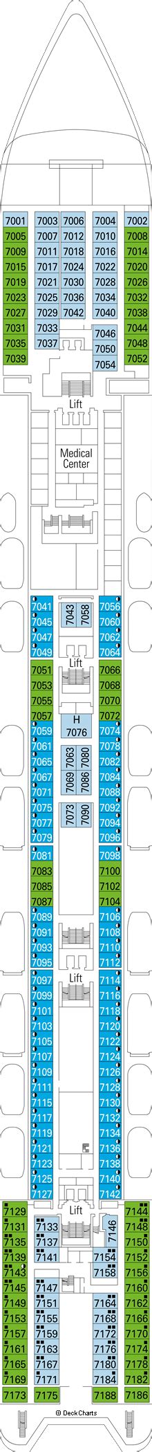 MSC Armonia Deck Plans: Ship Layout, Staterooms & Map - Cruise Critic