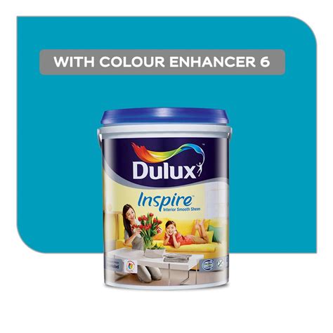 Dulux Inspire Interior Smooth - Interior Wall Paint (with COLOUR ENHANCER 6) | Shopee Malaysia