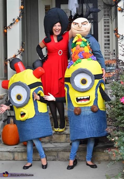 Gru and Minions Family Costume | Original DIY Costumes