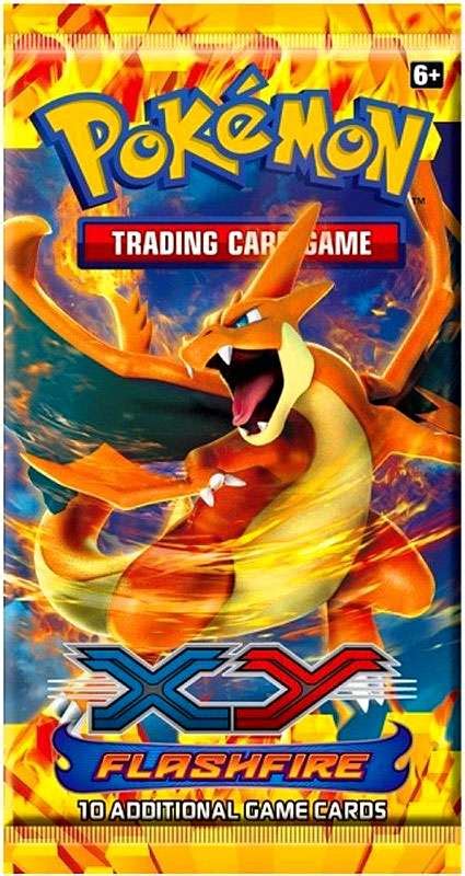 Pokemon XY Flashfire Booster Pack - Walmart.com