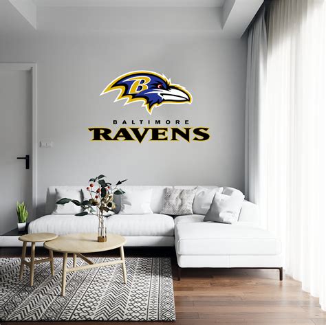 Baltimore Ravens Football Decal / Sticker Large Size Wall | Etsy