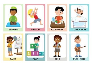 Break Activities Choice Cards by Educationgirl19 | TPT