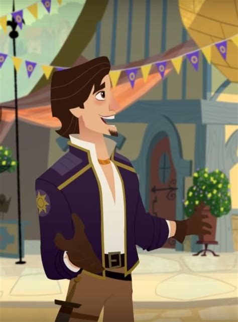 Custom Made Purple Eugene Fitzherbert Rapunzel's Tangled Adventures Leather Jacket - AirBorne Jacket