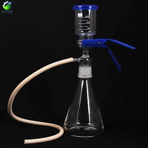 1000ml Vacuum Filtration Apparatus,Membrane Filter,TOPTION Sand Core Filter Equipment, Flask ...