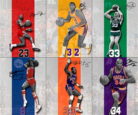 NBA Legends by rhurst on DeviantArt