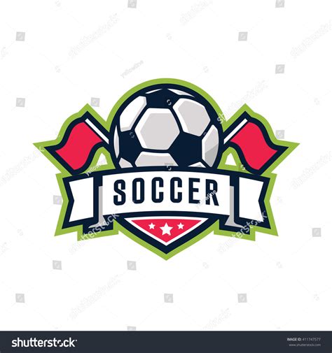 Soccer Logos American Logo Sports Stock Vector (Royalty Free) 411747577 ...