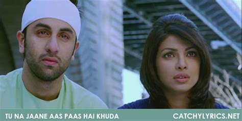 Tu Na Jaane Aas Paas Hai Khuda Song Lyrics - Anjaana Anjaani - Catchy ...