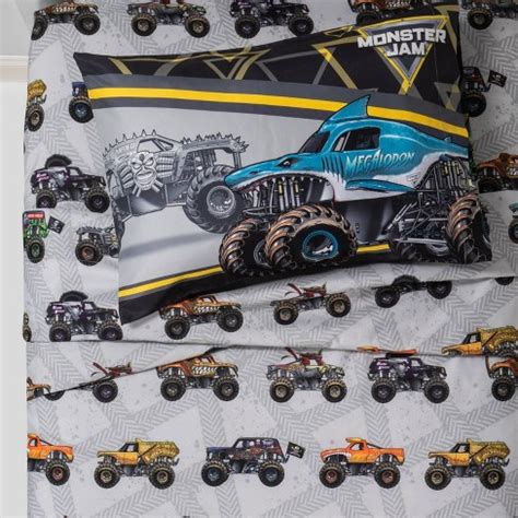 Monster Truck Bedding Set Twin - Hanaposy