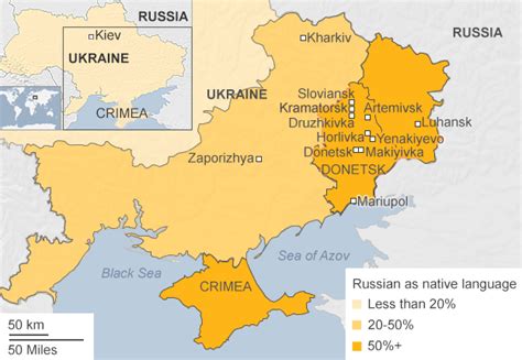 Ukraine crisis: What is happening where? - BBC News