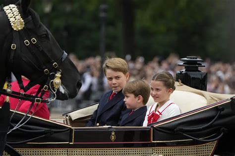 As King Charles participates in his first Trooping the Colour birthday ...